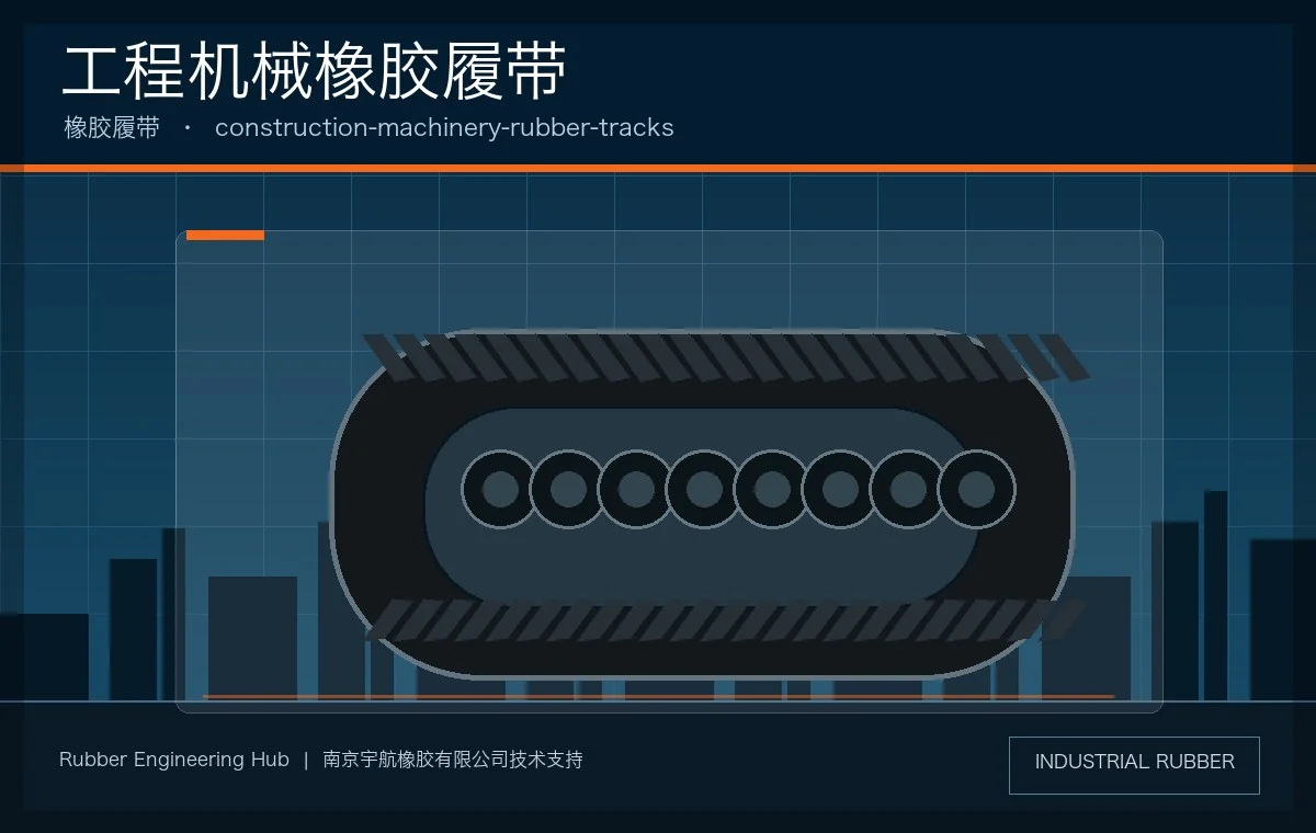 Construction Machinery Rubber Tracks product image